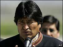 O presidente boliviano, Evo Morales (arquivo)