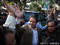 cựu Thủ tướng Nawaz Sharif 