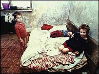 Living conditions are poor in Romania 