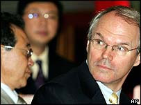 अमरीका और उत्तर कोरिया के प्रतिनिधि