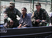 Botla kurtarılan bir Amerikalı