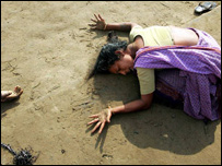 सूनामी पीड़ित