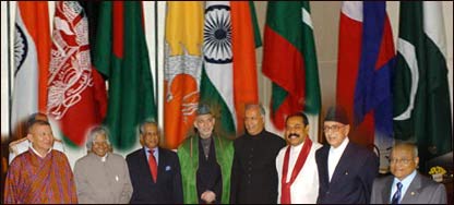 सार्क देशों के नेता