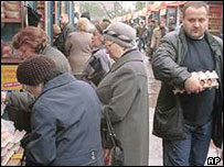 Một chợ ở Nga