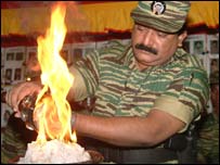 LTTE leader Prabhakaran