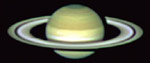 The planet Saturn