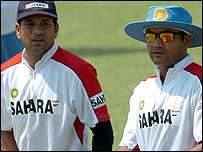 وریندر سہواگ اور سچن تندولکر