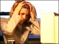 दफ़्तर का तनाव