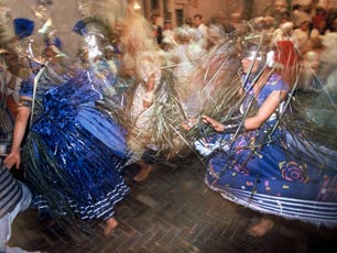 Candomblé worshippers (Image copyright Roderick Steel)