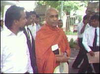 Elle Gunawansa Thero in courts
