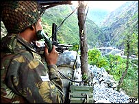 भारत पाकिस्तान के बीच नियंत्रण रेखा