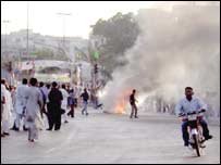 کراچی دھماکہ