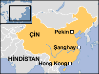 Çin'in haritası