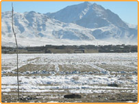 کابل نے سفید چادر اوڑھ لی ہے