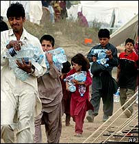 भूकंप पीड़ित