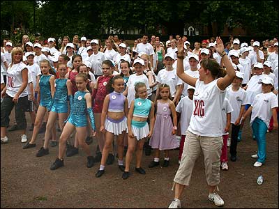 Big Dance Class, Chapelfield Gardens, Norwich 2006