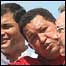 Presidentes Rafael Correa (Equador), Hugo Chávez (Venezuela) e Álvaro Uribe (Colômbia)