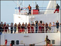 Українські моряки на кораблі Фаїна довгий час перебували в руках сомалійських піратів