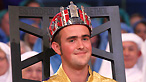 Hywel Griffiths, winner of the Crown at the National Eisteddfod in Cardiff 2008