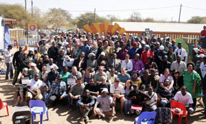 Cast and crew of The No. 1 Ladies' Detective Agency