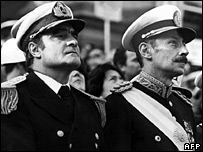 Eduardo Massera ve Jorge Videla