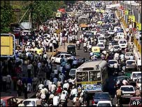 Congestionamento em Nova Délhi