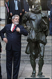 O presidente Luis Inácio Lula da Silva na Espanha (Foto: Ricardo Stuckert/PR)