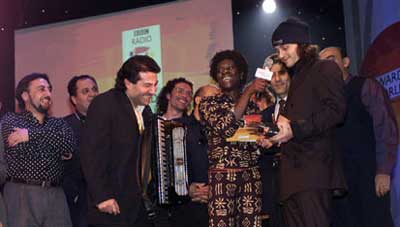 Johnny Depp, Rita Ray and Taraf de Haidouks