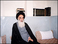 آيت الله علی سيستانی از نفوذ زيادی در بين شيعيان برخوردار است