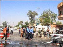 Bomba estourou em Baquba nesta quarta-feira