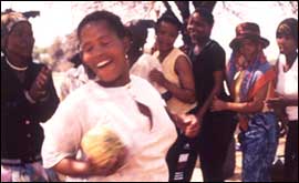 Red People series - melon dance 