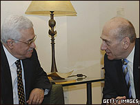 Abbas ve Olmert