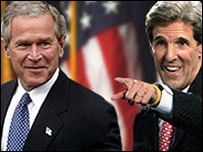 Bush e Kerry
