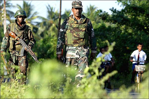 श्रीलंकाई सैनिक