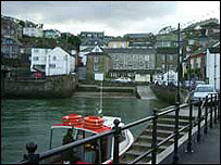Polruan harbour
