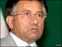 Tổng thống Pakistan Musharraf