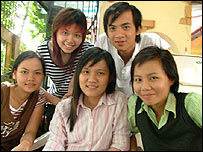 Nhóm bạn trẻ làm phim