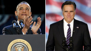 Obama Romney