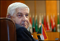 ولید معلم، وزیر خارجه سوریه 