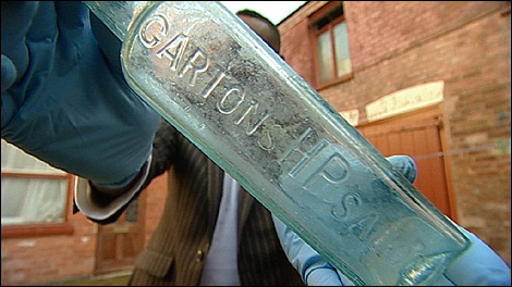 An early HP sauce bottle