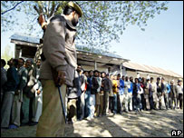 انتخابات کے لئیے سخت حفاظتی انتظامات کیے گئے ہیں