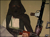 یک جنگجوی طالبان