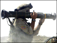 سرباز آمريکايی در نجف