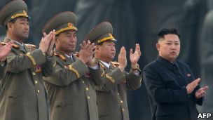 朝鲜领导人金正恩(13/04/2012)