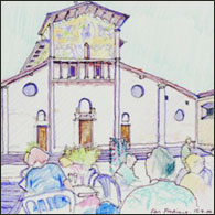 Church at San Frediano, Italy