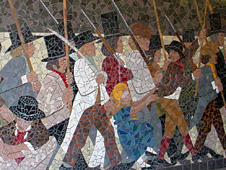 Murlun y Siartwyr yng Nghasnewydd