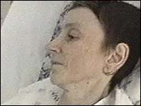 Lucica Bunghez depois da operação