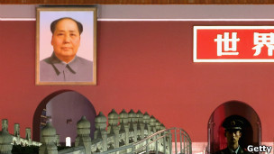 天安门广场毛泽东像