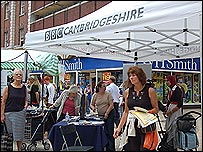 Big Skill - BBC marquee in Peterborough