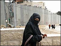 Palestina em frente ao muro